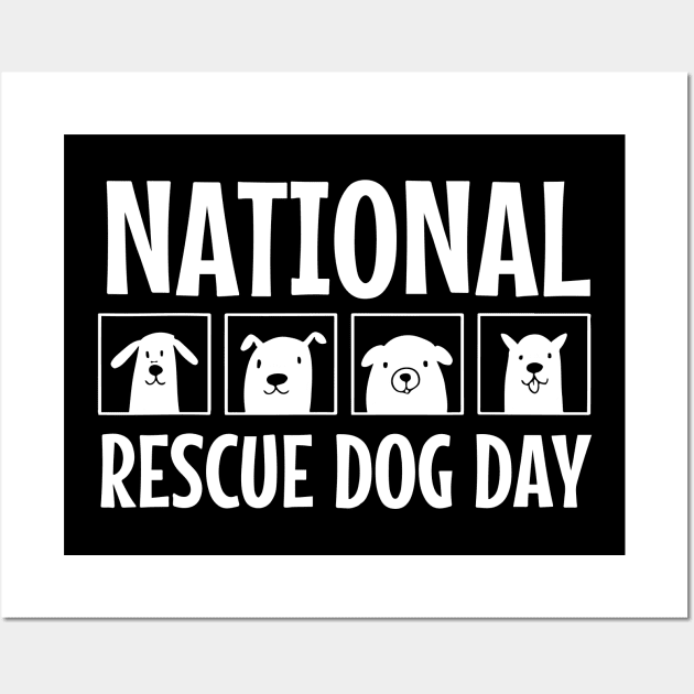 National Rescue Dog Day Wall Art by LEGO